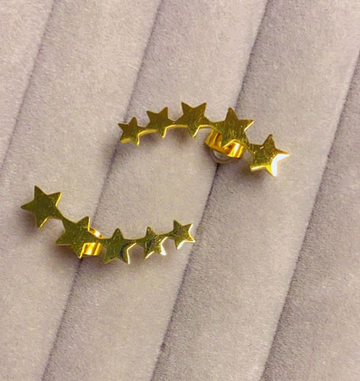 Sparkling Cascade Studs | VV-24-GSE-0119