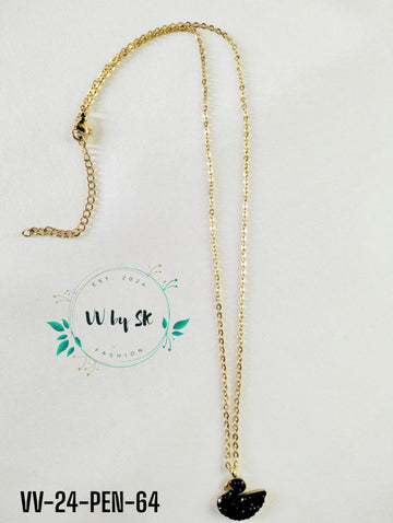 Swan Duck Chain Pendant | VV-24-PEN-64