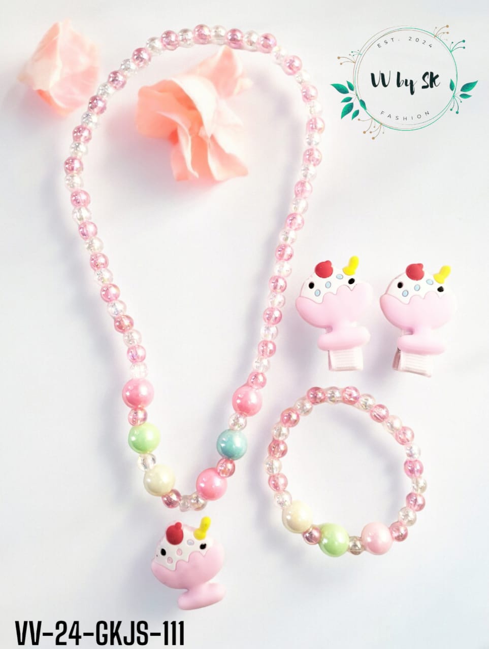 Glimmer Kids Fish Jewelry Set | VV-24-GKJS-111