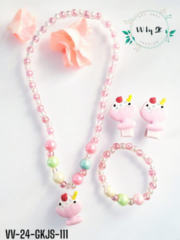 Glimmer Kids Fish Jewelry Set | VV-24-GKJS-111