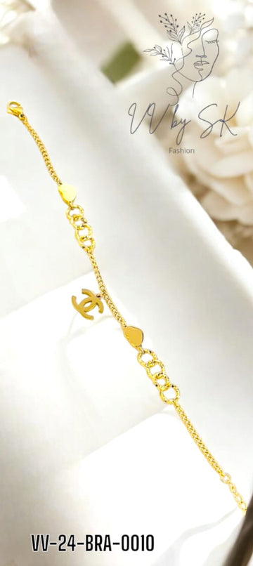 Gold Sunshine Bracelets - Chanel Adjustable | VV-24-BRA-0010