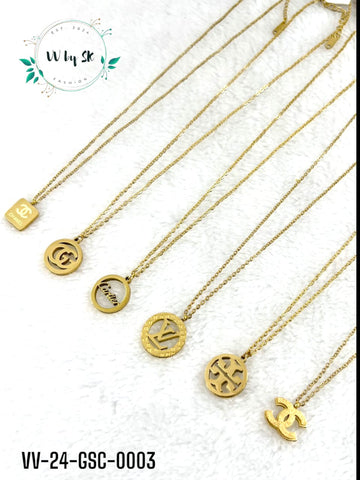 Gold Sunshine Brands Pendants | VV-24-GSC-0003