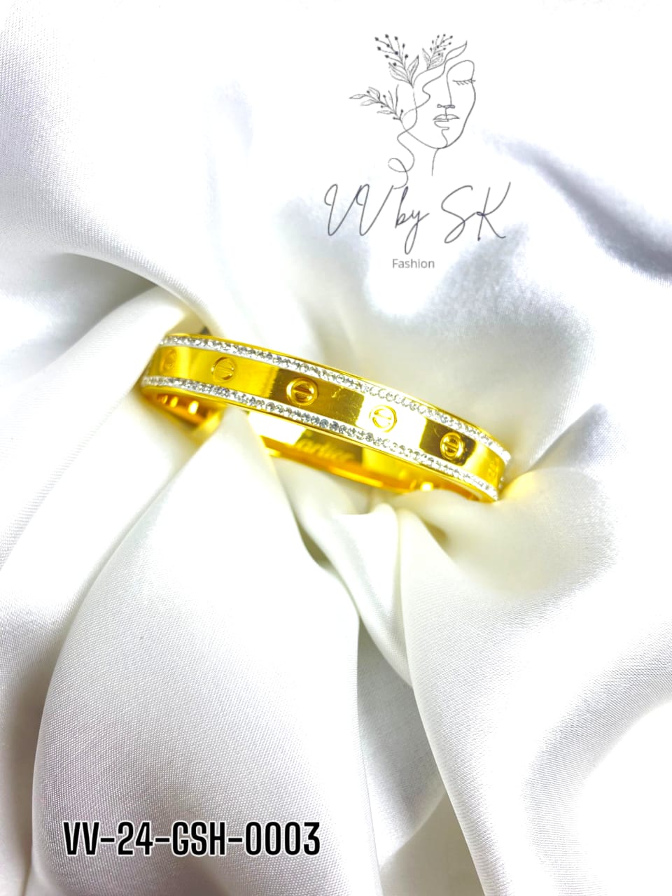 Gold Sunshine Handcuff CARTIER | VV-24-GSH-0003