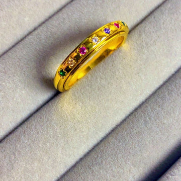 Rainbow Luxe Band | VV-24-RIN-0217