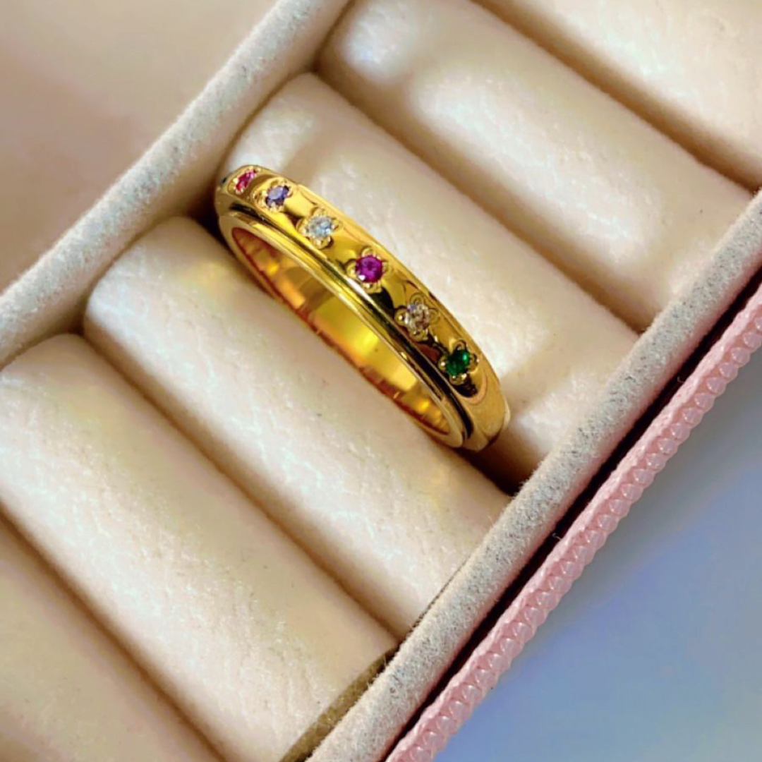 Rainbow Luxe Band | VV-24-RIN-0217